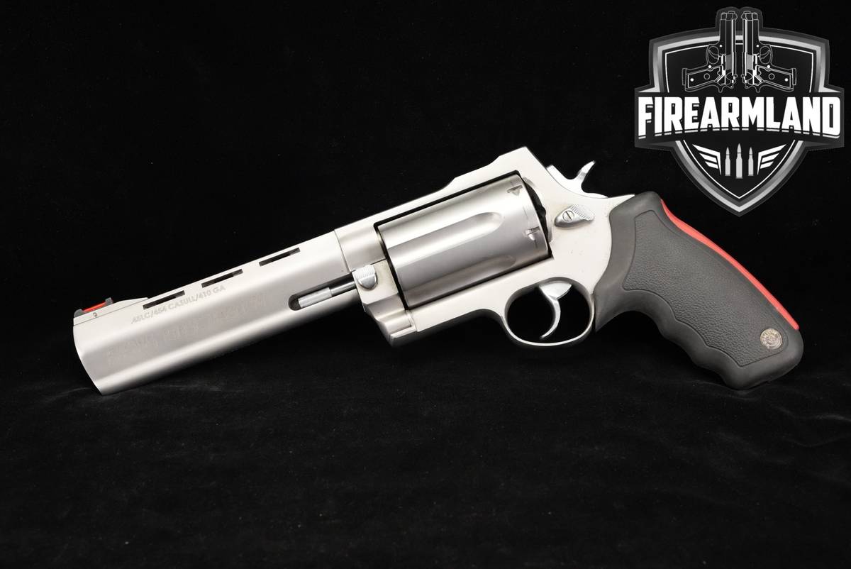 Taurus Raging Judge Magnum Model 513 6.5" Stainless DA/SA TRI-CALIBER