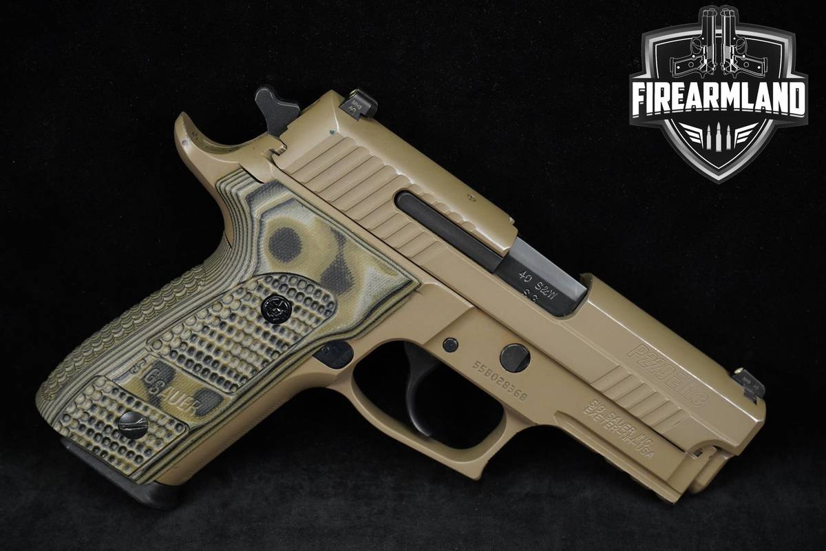 Sig Sauer P229 Elite Scorpion 40 S&W 3.9" FDE P-229 +7 MAGS