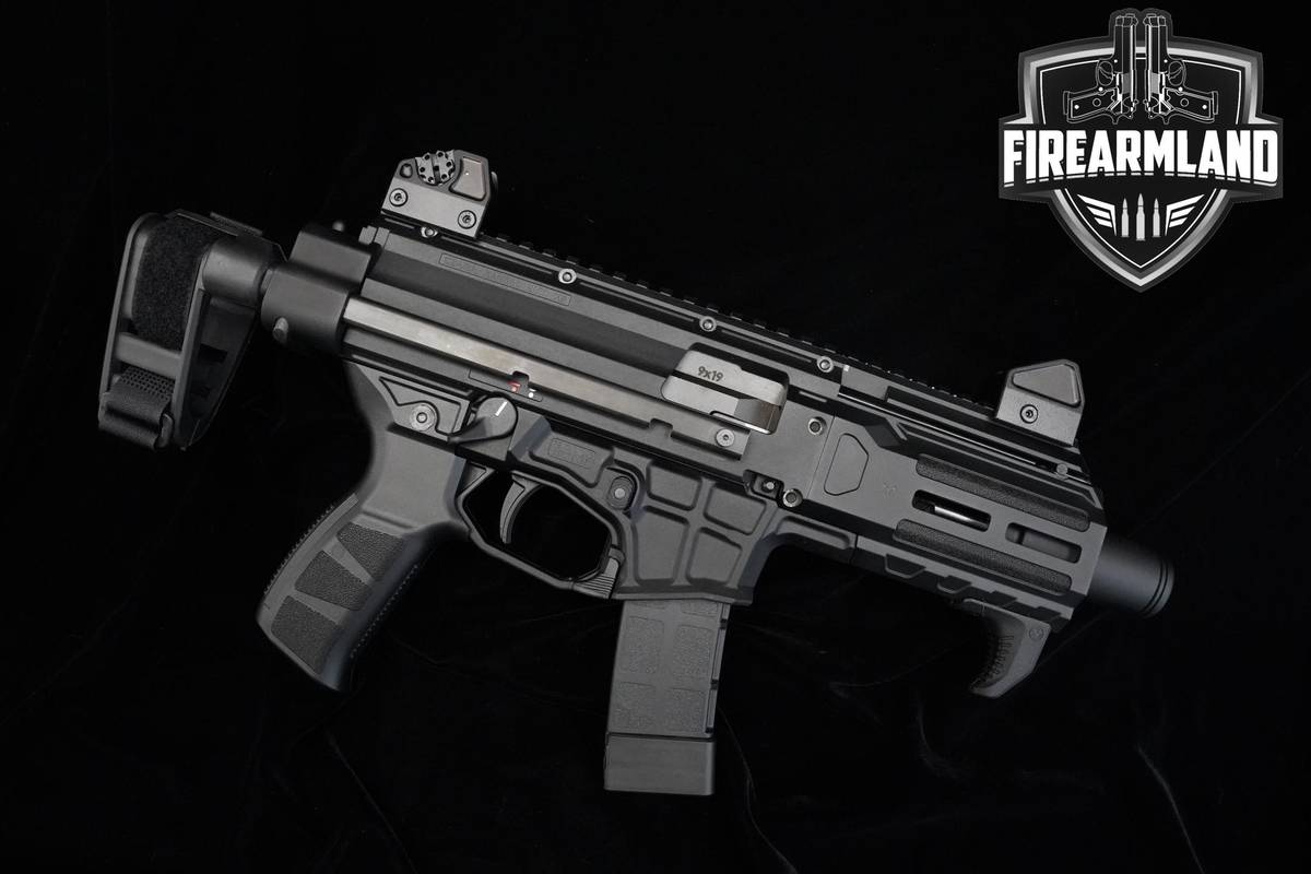 LIKE-NEW CZ Scorpion 3 Plus w/ Brace 9mm 4.2" Scorpion 3+ CZ +2 MAGS