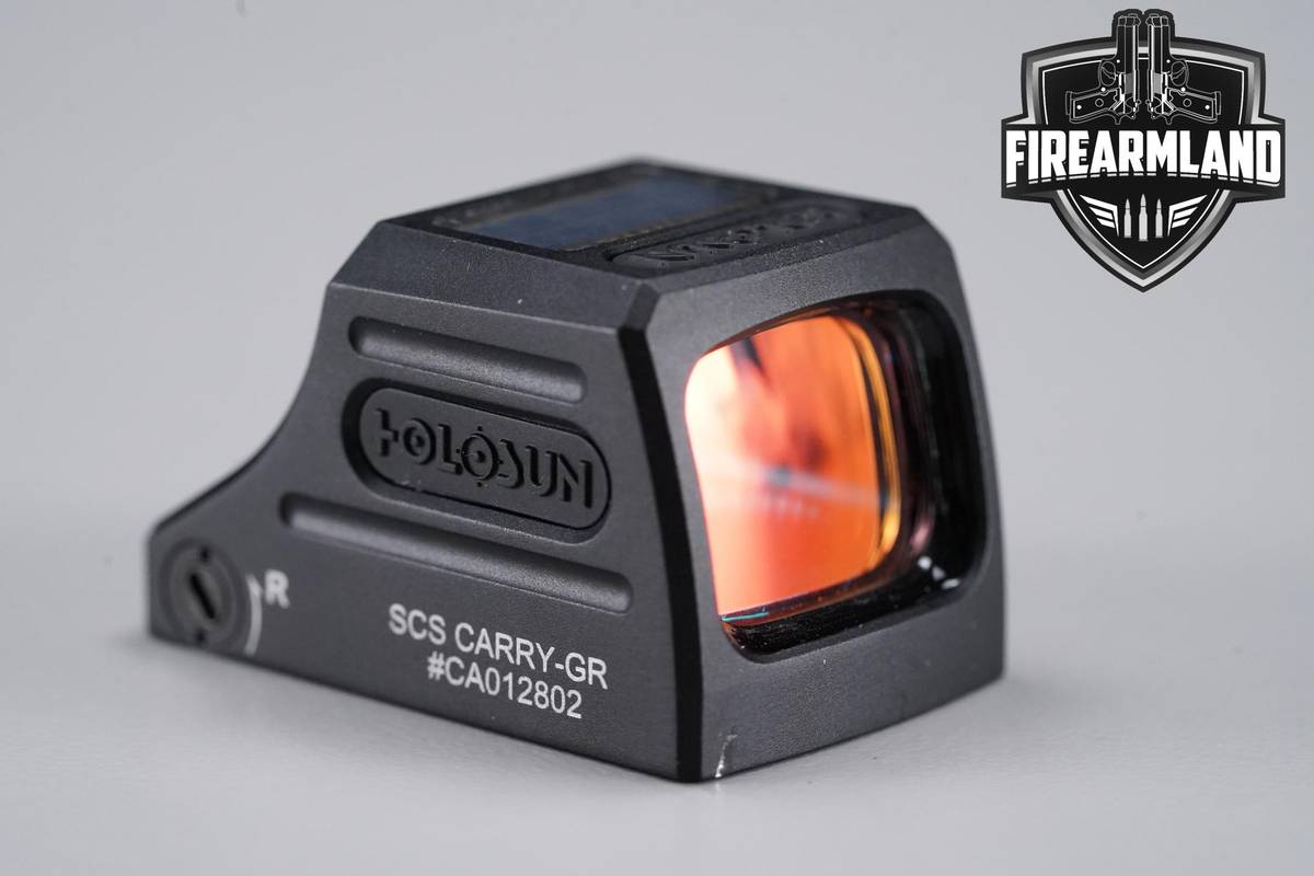 Holosun SCS Carry-GR 2 MOA Green Dot & 32 MOA Circle