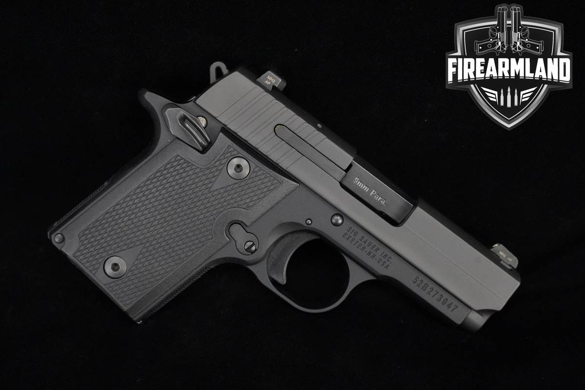 Sig Sauer P938 9mm 1911 Sig-Sauer-P938 1911 +ORIG CASE & HOLSTER