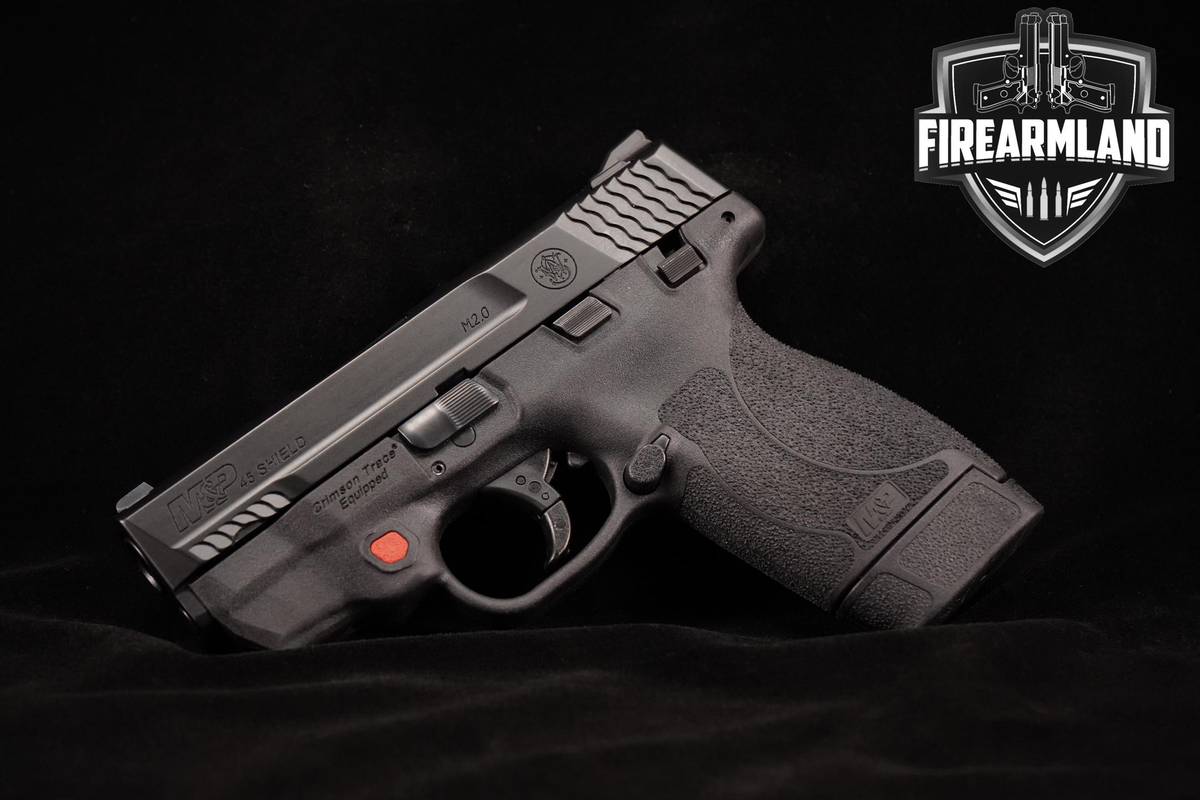 Smith & Wesson S&W M&P45 Shield M2.0 Integrated Crimson Trace Laser M&P 45