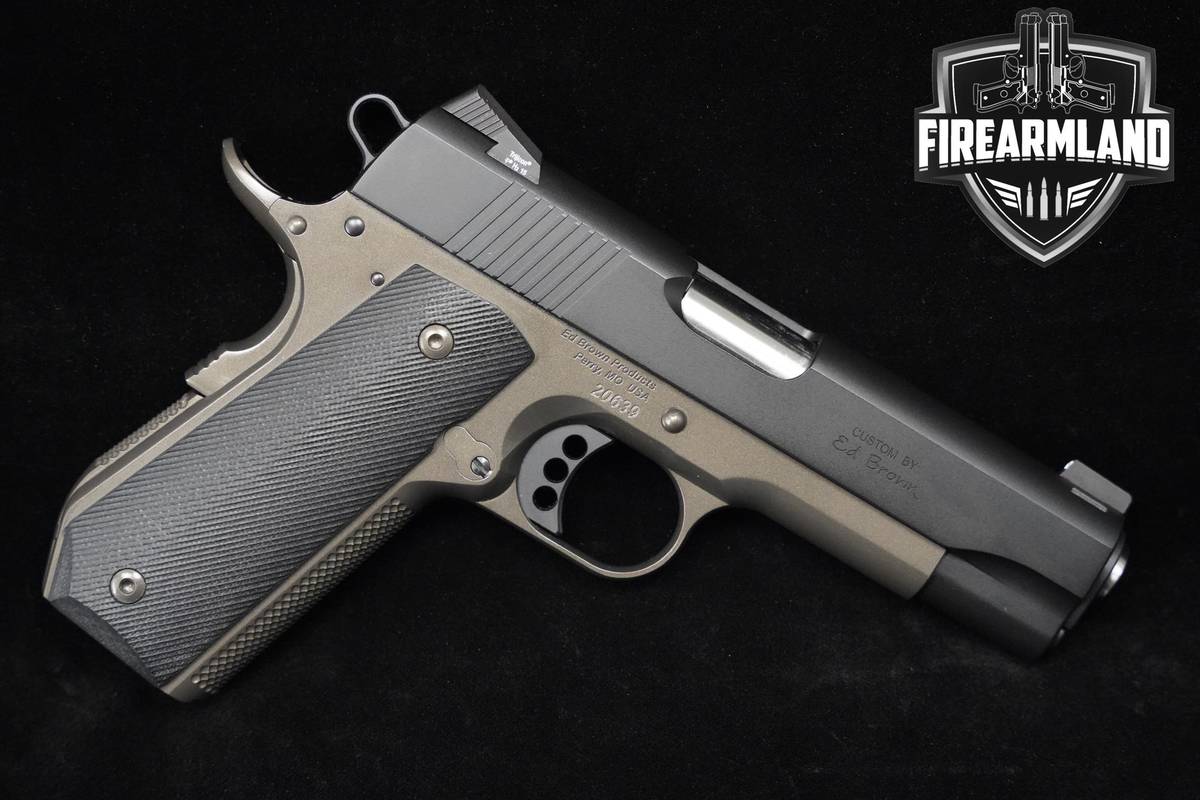 LIKE-NEW Ed Brown Special Forces Carry 45 ACP Ed-Brown 1911-A1 4.25" MATCH
