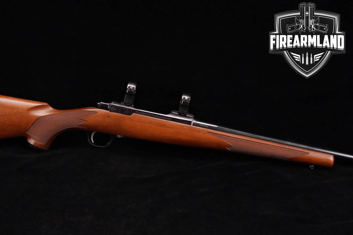 LEFT HANDED Ruger M77 Hawkeye LH 308 Winchester 22" Blued & Walnut M 77