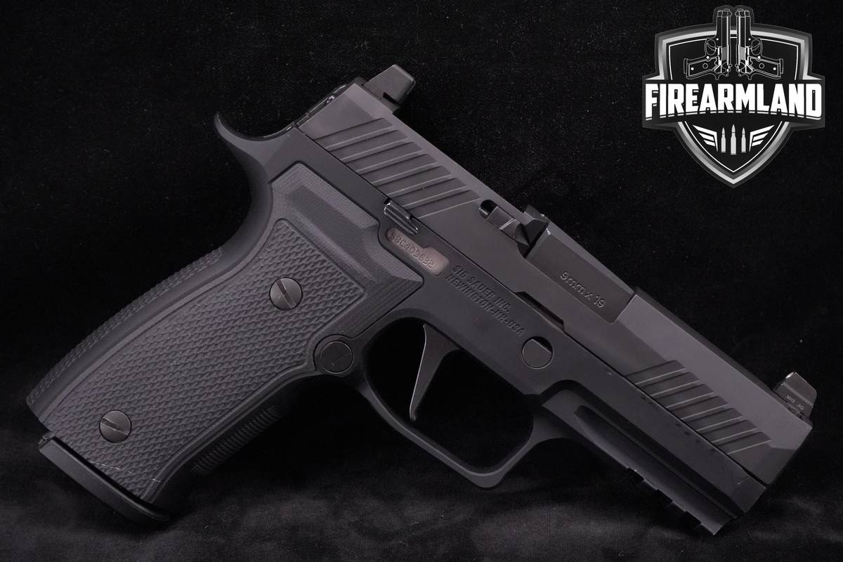 Sig Sauer P320 AXG Carry 9mm 3.9" P-320 OPTIC READY+3 MAGS