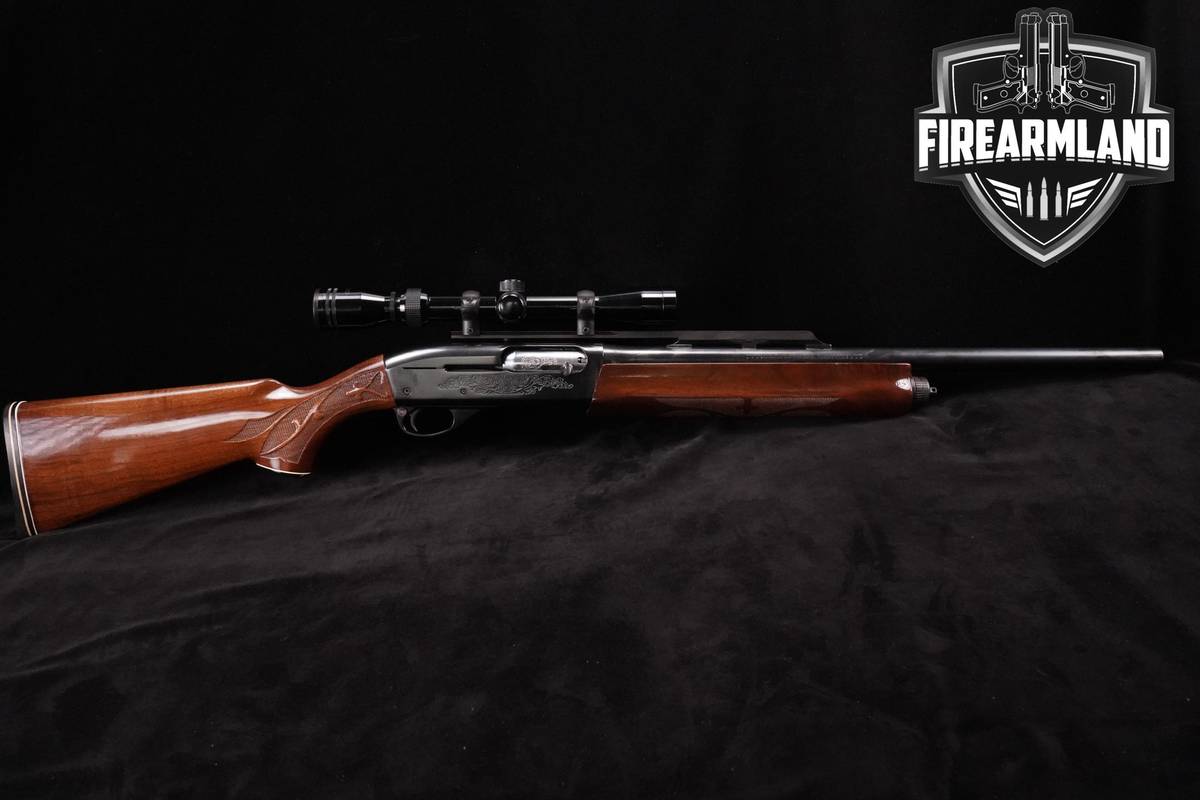 RIFLED Remington Model 1100 Slug Gun 12-Gauge 21" Blued +TASCO