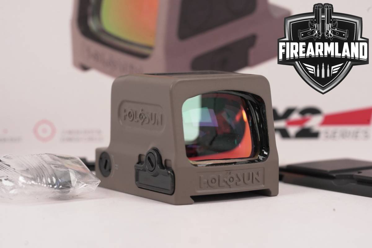 Holosun HE509T-RD FDE 2 MOA Dot & 32 Circle Red Sight HE 509T +ORIG BOX
