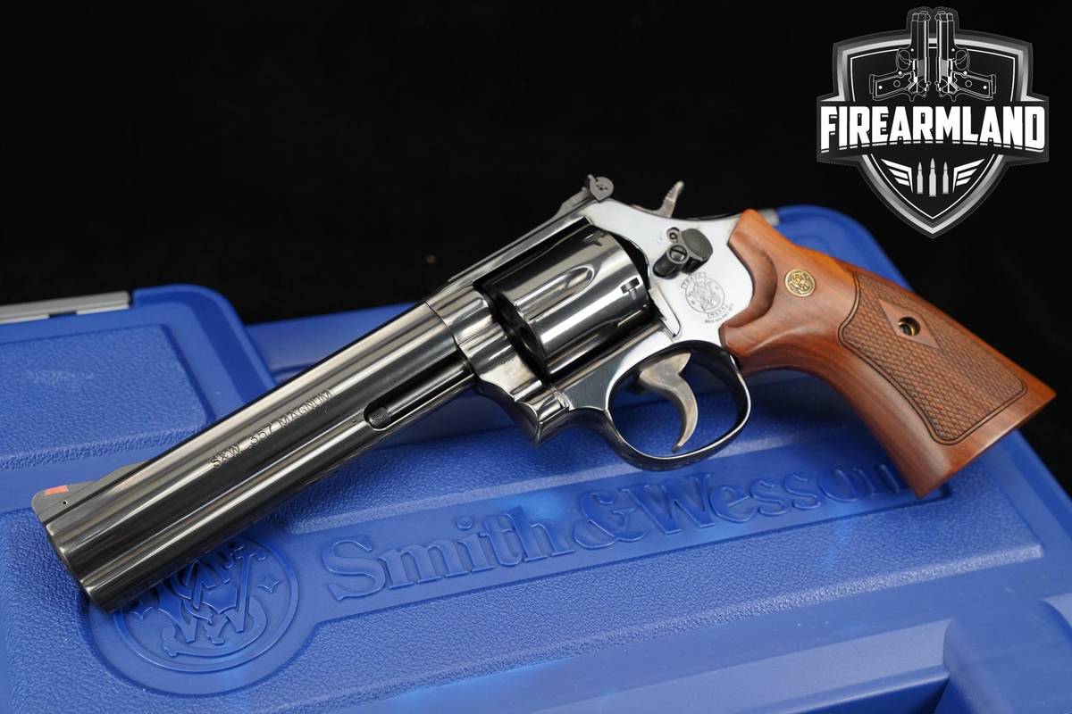 Smith & Wesson S&W Model 586-8 Classic 357 Mag Polished Full-Lug Revolver