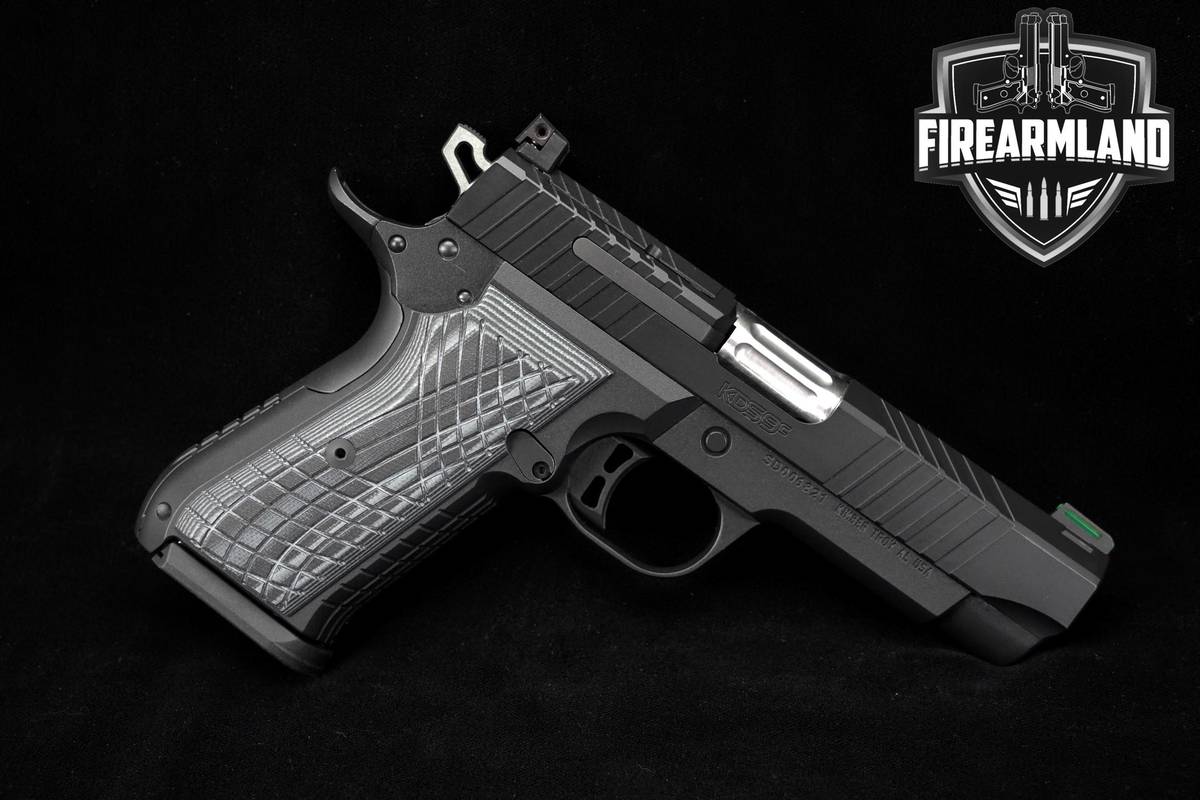 Kimber KDS9c Black 9-mm 1911 4.09" KDS 9C Target Pistol +2 MAGS & ORIG BOX