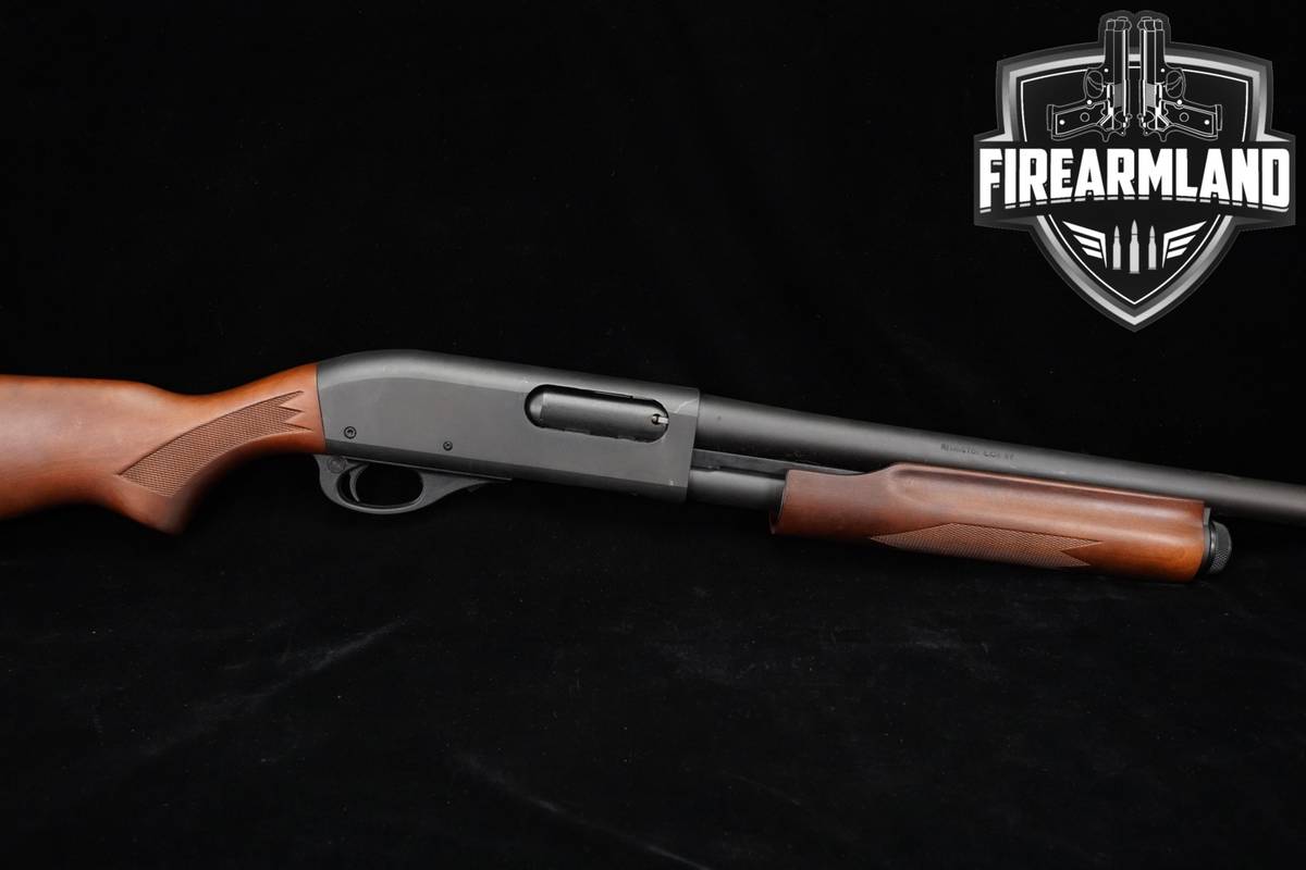 Remington Model 870 Hardwood Home Defense 12-Gauge 18.5" Black & Wood