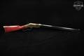 Uberti USA Mod. 1860 Henry Brass Frame .45 Colt Brass & Walnut in Good Condition Image 3