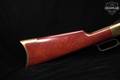 Uberti USA Mod. 1860 Henry Brass Frame .45 Colt Brass & Walnut in Good Condition Image 4