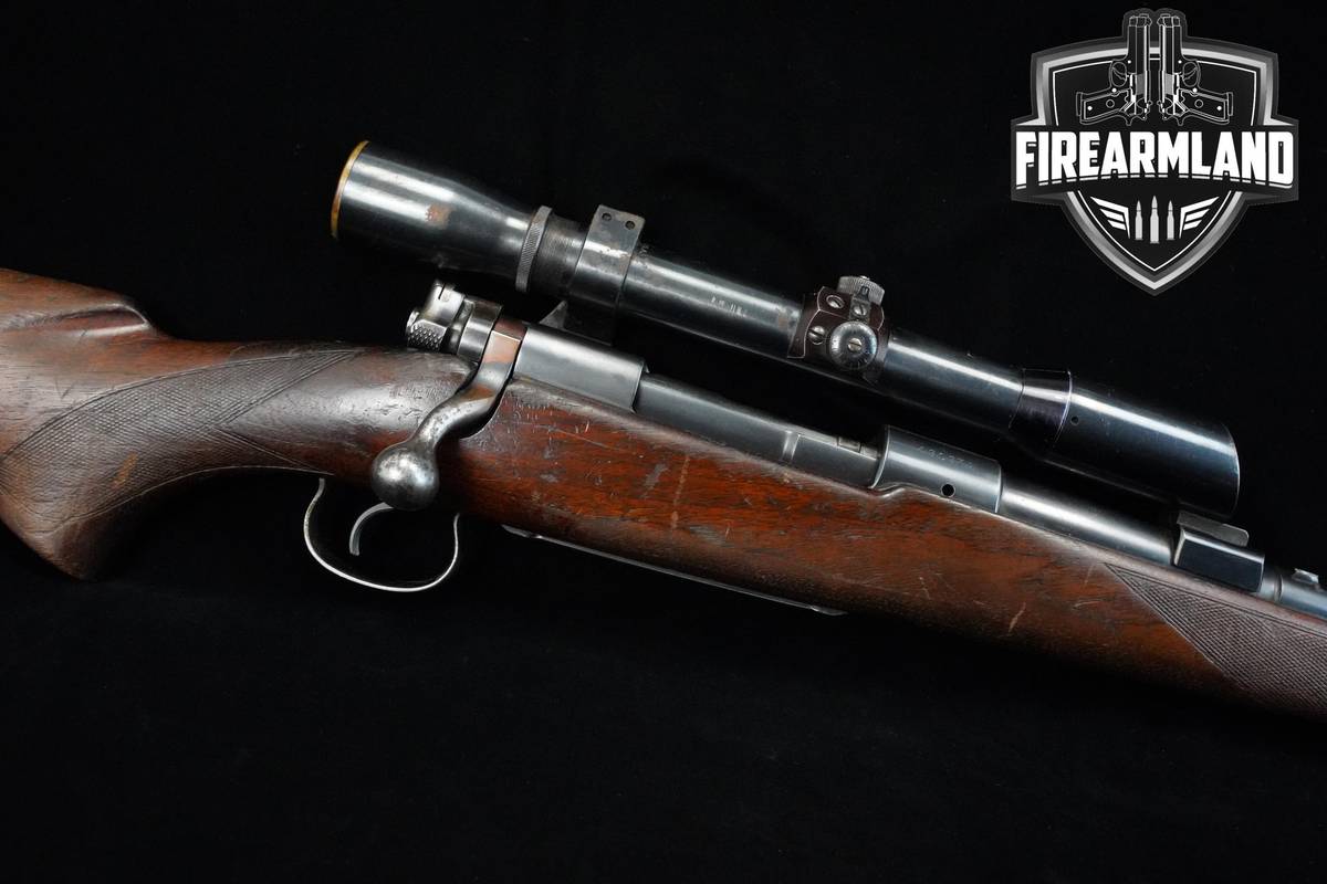 VINTAGE 1934 Winchester Model 54 270 Win 24" Blued Winchester 54 +OPTIC