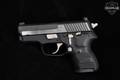 Sig Sauer P224 Equinox Custom Shop .40 S&W Two-Tone Black & Stainless in Very Good Condition Image 5