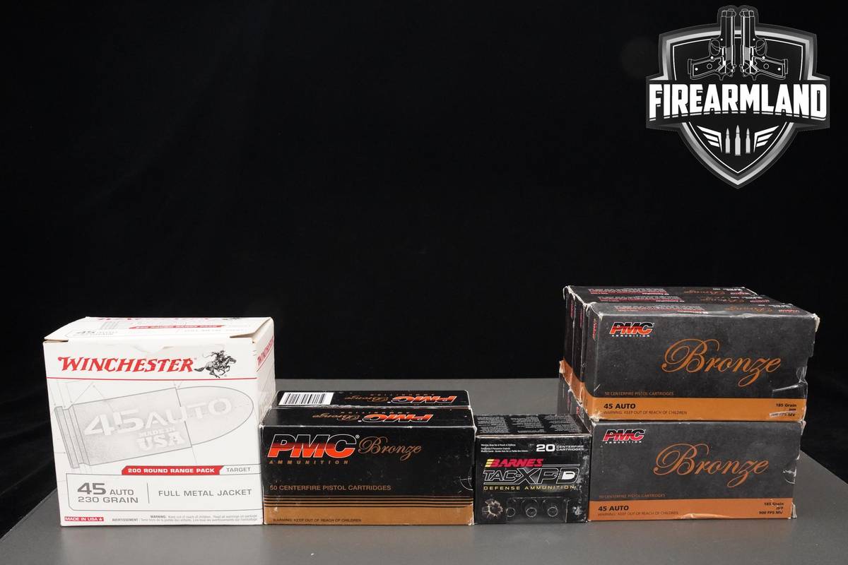 670 RDS! 45 ACP Ammo 45ACP