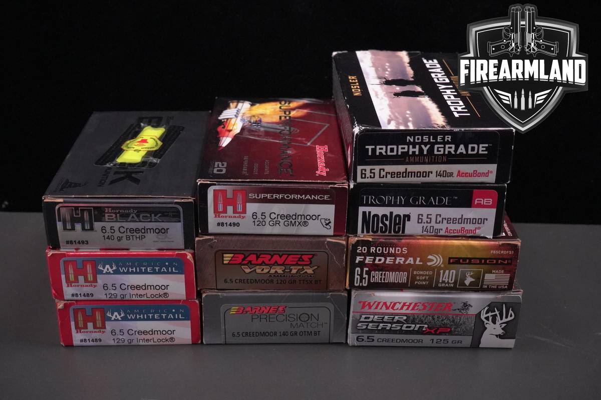 6.5 Creedmoor Ammo 6.5-Creedmoor Ammunition 200 ROUNDS