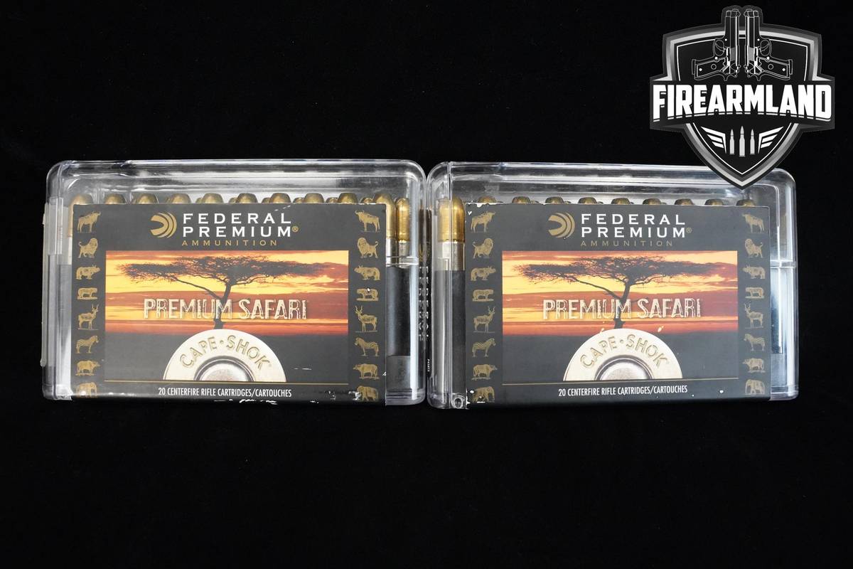 458 Winchester Magnum SAFARI PREMIUM Ammo 458-Win-Mag Ammo 40 ROUNDS