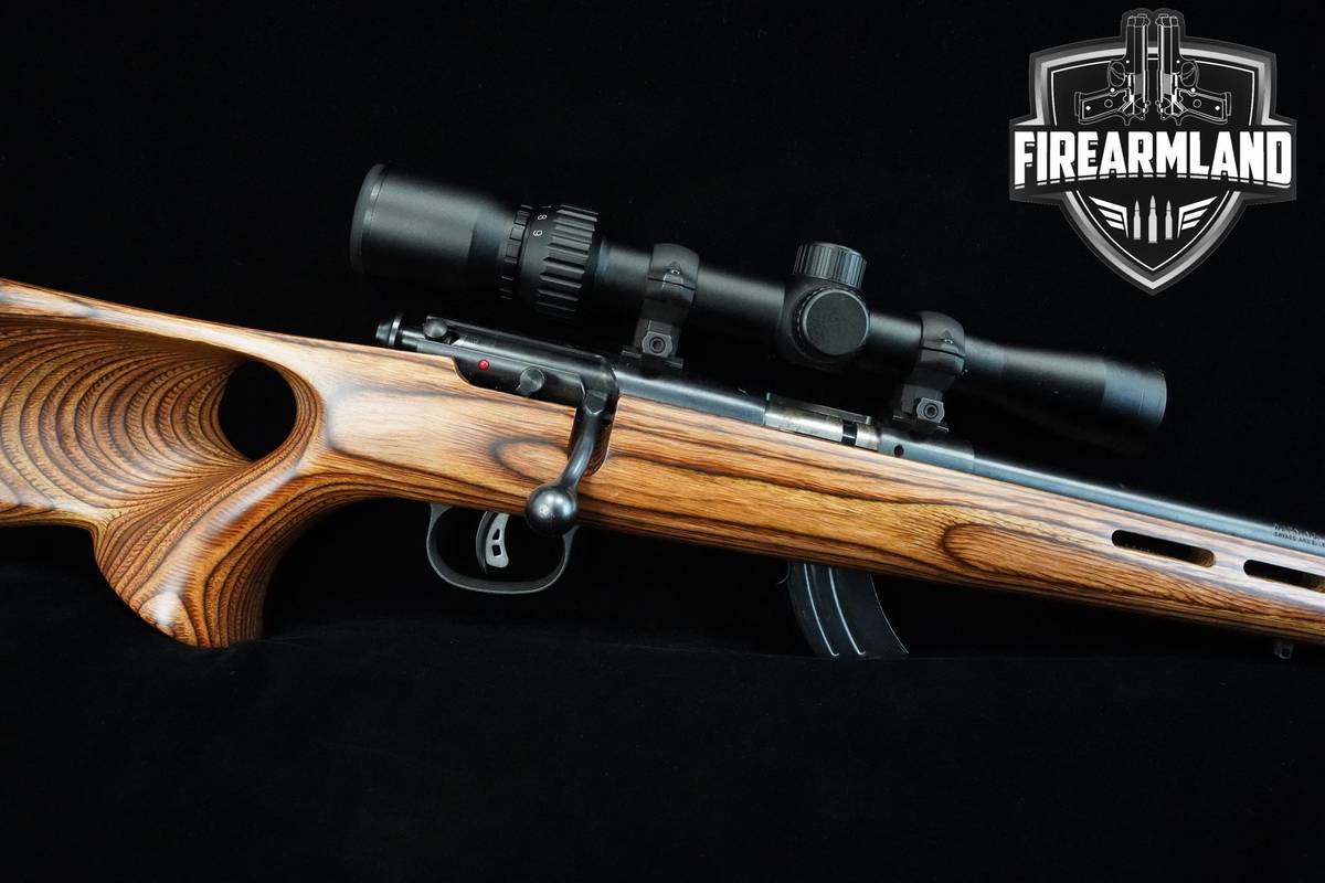Savage Arms Mark II BTV 22LR 21" Blued Savage Mark-II MK-2 +2 MAGS & OPTIC