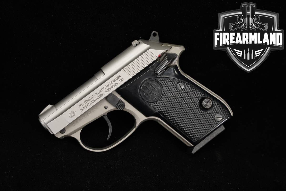Beretta 3032 Tomcat Inox 32 ACP 2.75" Stainless DA/SA