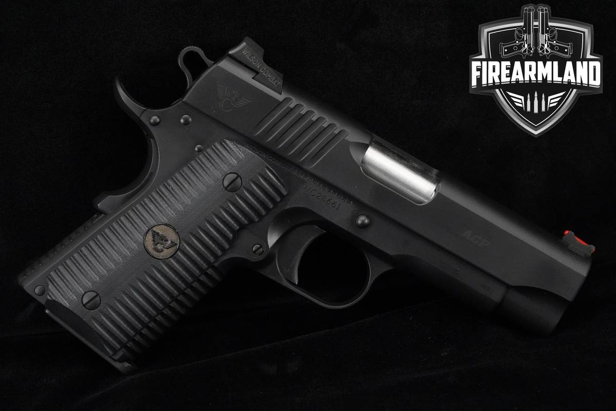 Wilson Combat (WC) ACP Compact 9mm 1911 4" ACP 1911 1911A1 2 MAGS