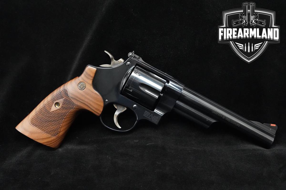 Smith & Wesson (S&W) Model 57-6 Target 41-Magnum 6" S&W 57-6 M57 DA/SA