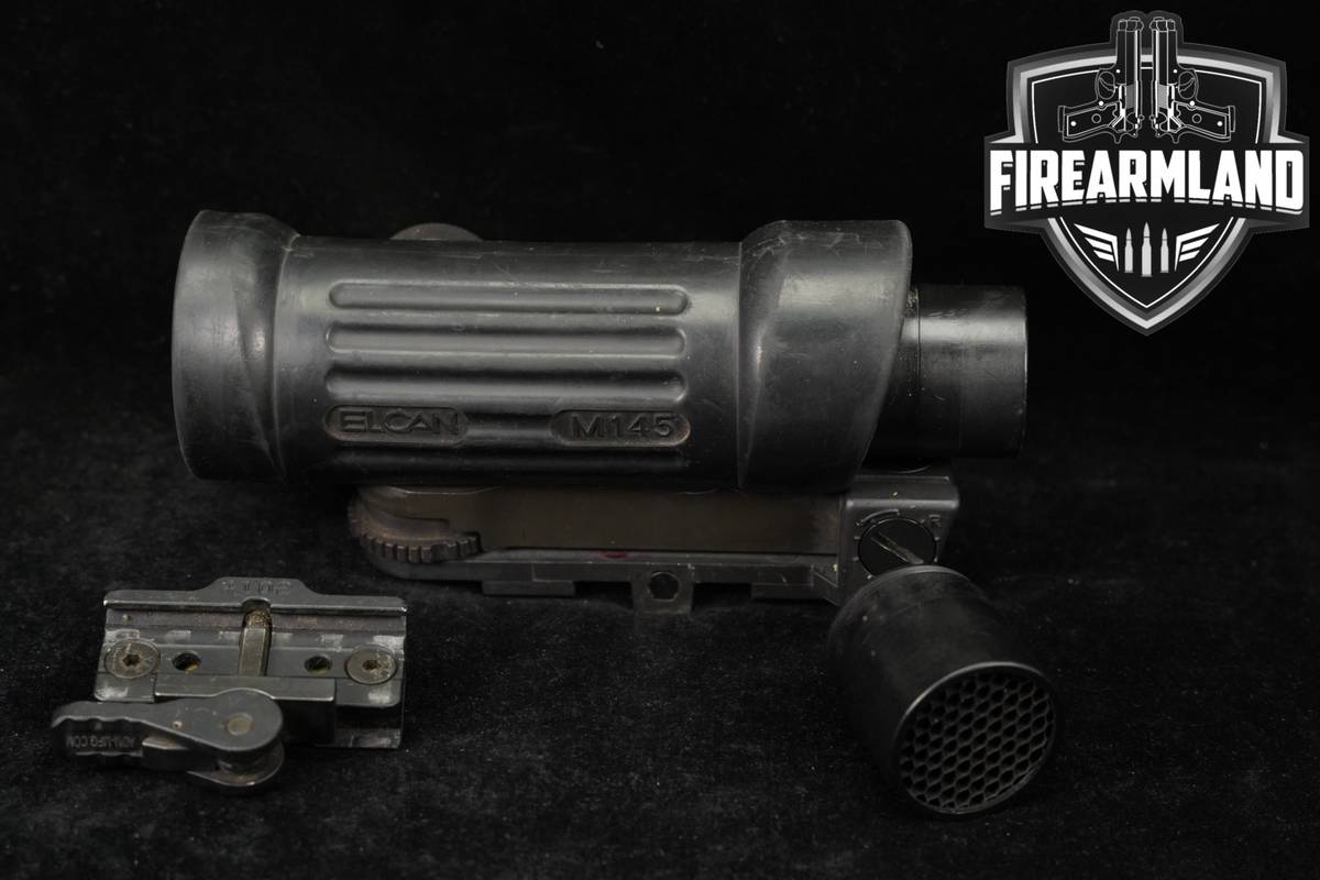 Elcan M145 3.4x28mm Illuminated M4 BDC Reticle Scope M 145