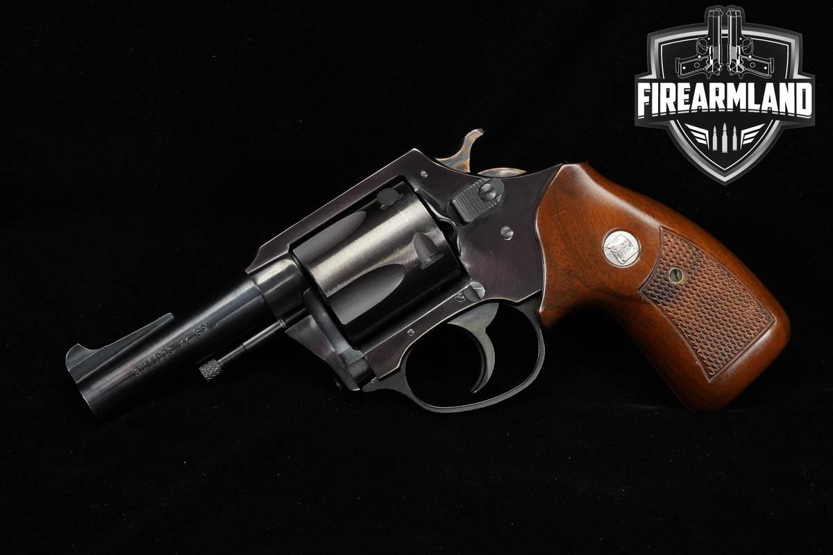 1987-1989 Charter Arms Bulldog 44 Special 3" Revolver Blued Defense +OG BOX