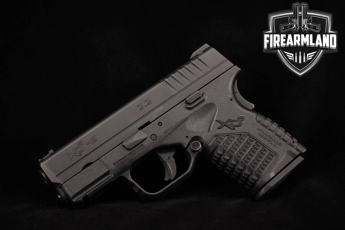Springfield Armory XDs-9 3.3 9mm Springfield XDs-9 XDS9 +2 MAGS & ORIG CASE