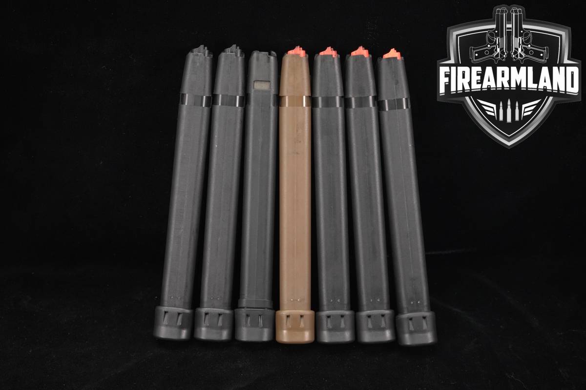 Glock SEVEN (7) 31 Round Extended Magazines