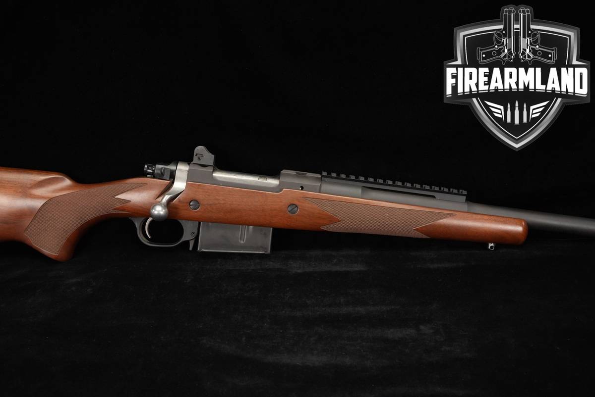 Ruger GUNSITE SCOUT RIFLE 450 Bushmaster 16" Black & Walnut THREADED