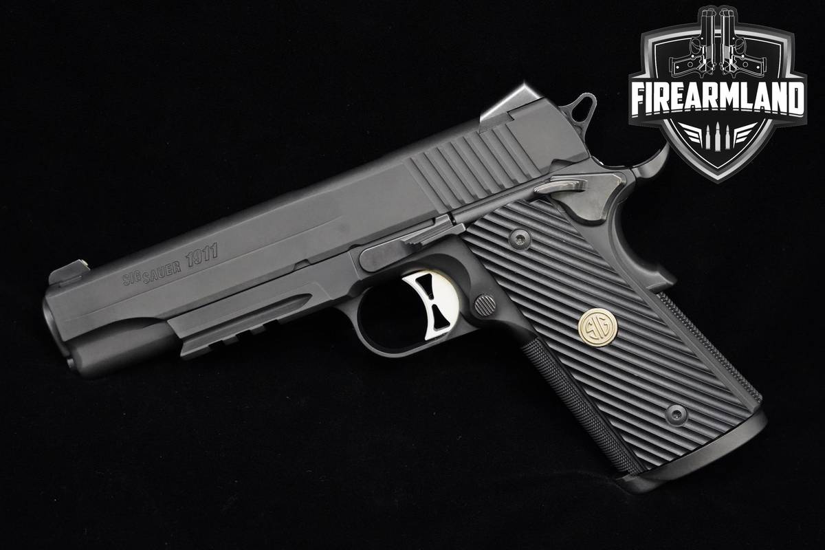 Sig Sauer 1911 TACOPS 10mm 5" Sig-Sauer 1911 +4 MAGS & ORIG CASE