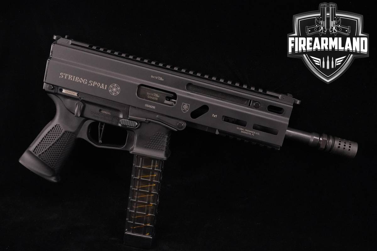 Grand Power Stribog SP9 A1 Gen 2 9mm 8" SP-9 +3 MAGS & ORIG CASE