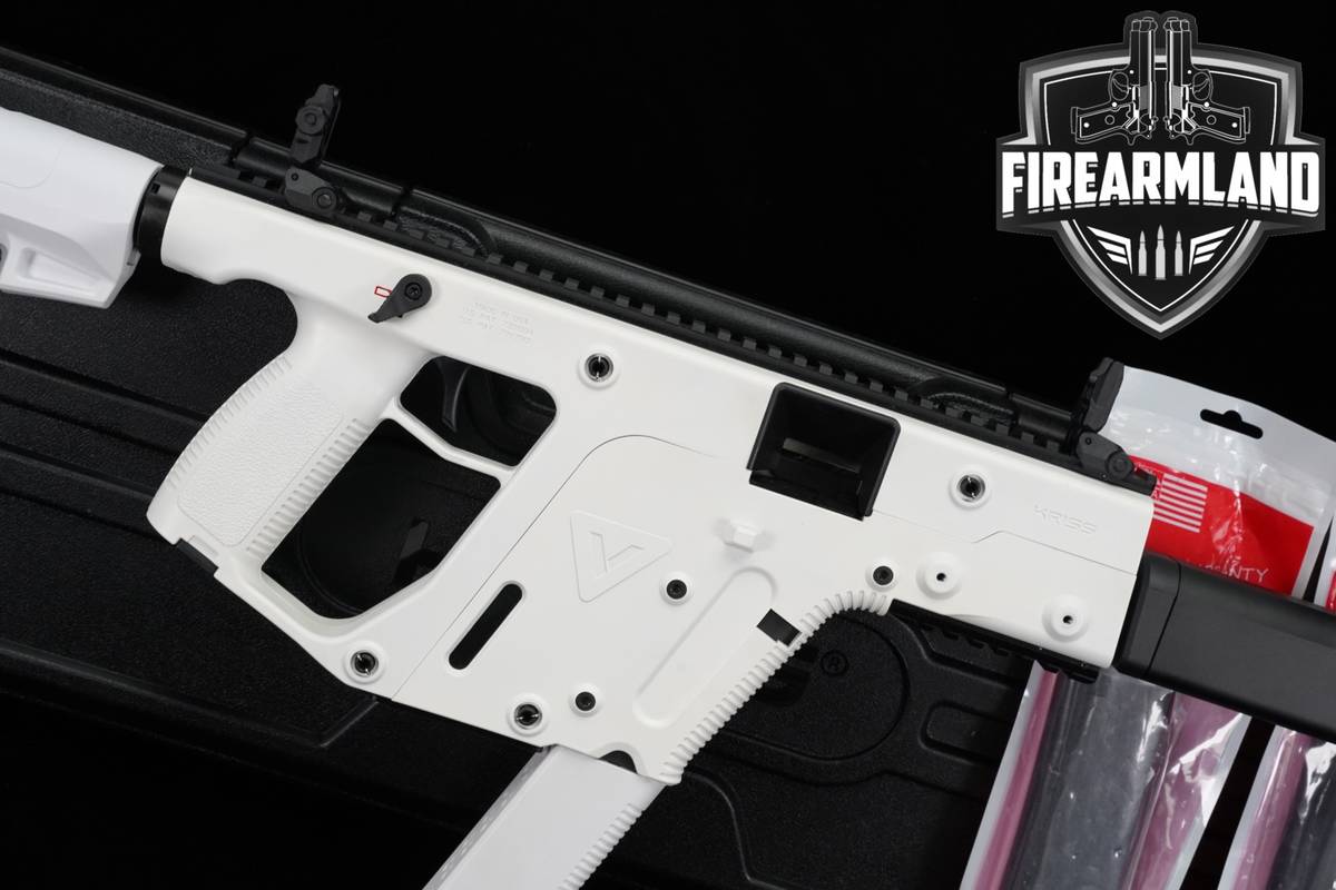 KRISS Vector CRB Gen II 45 ACP 16" Alpine White +3 MAGS & ORIG CASE