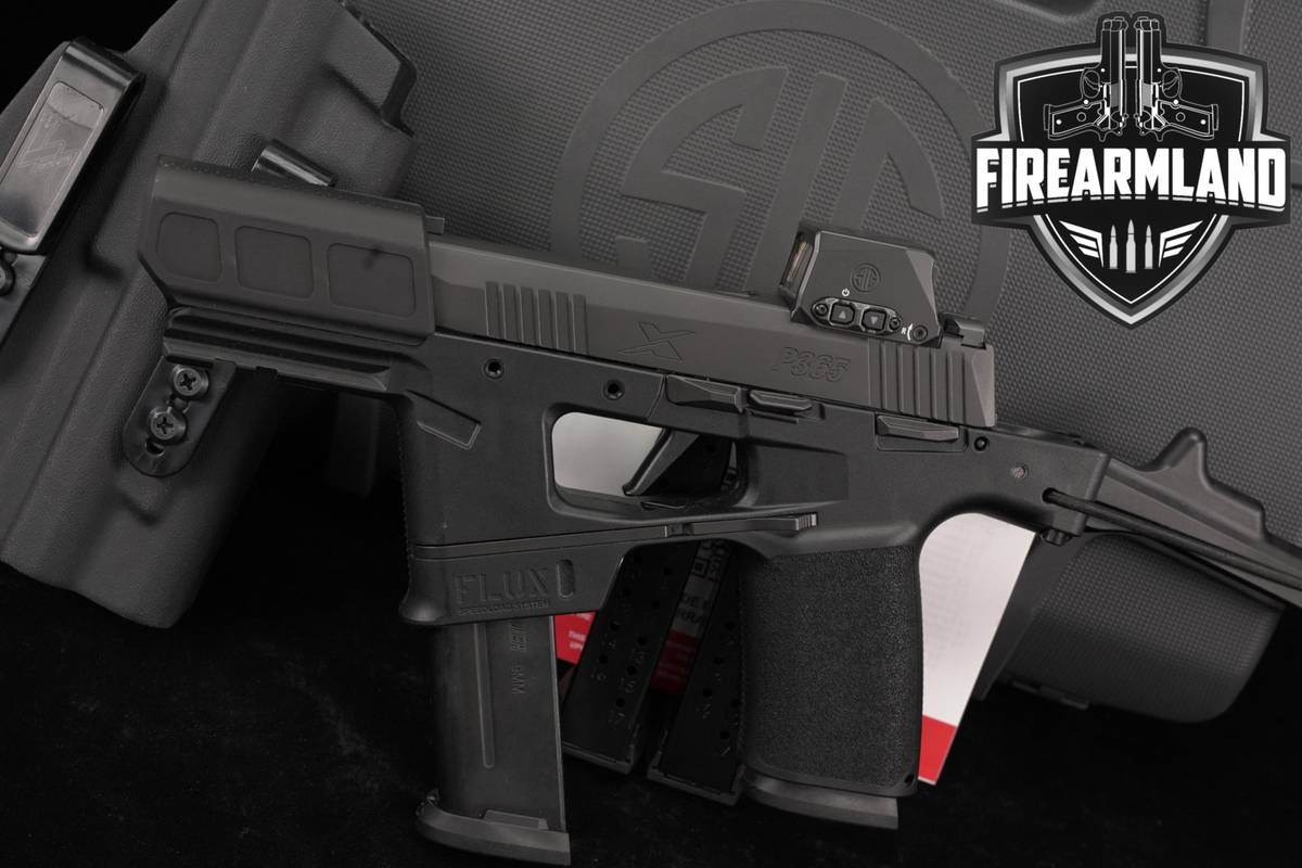 Sig Sauer P365-FLUX X-Series Tactical Kit 9mm +4 MAGS, CASE, ROMEO OPTICS