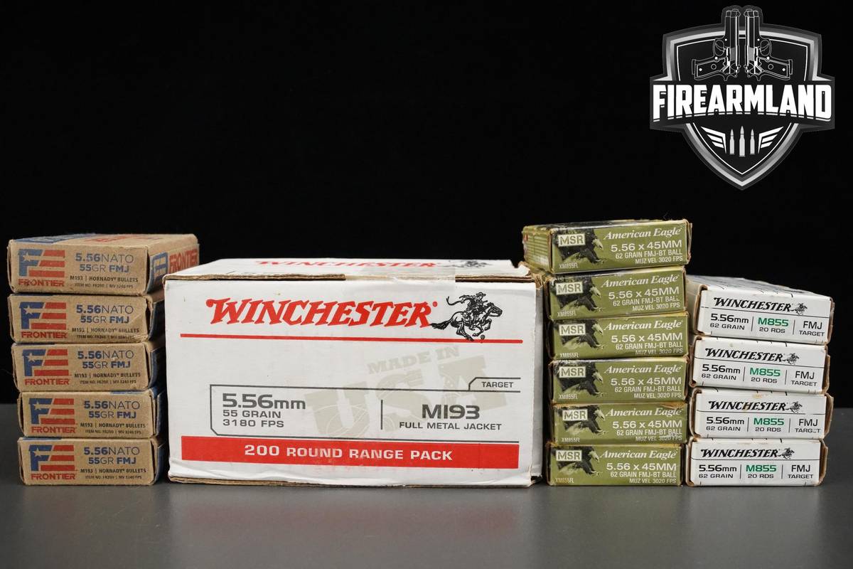 5.56 NATO Ammo 5.56-NATO Ammunition 500 ROUNDS