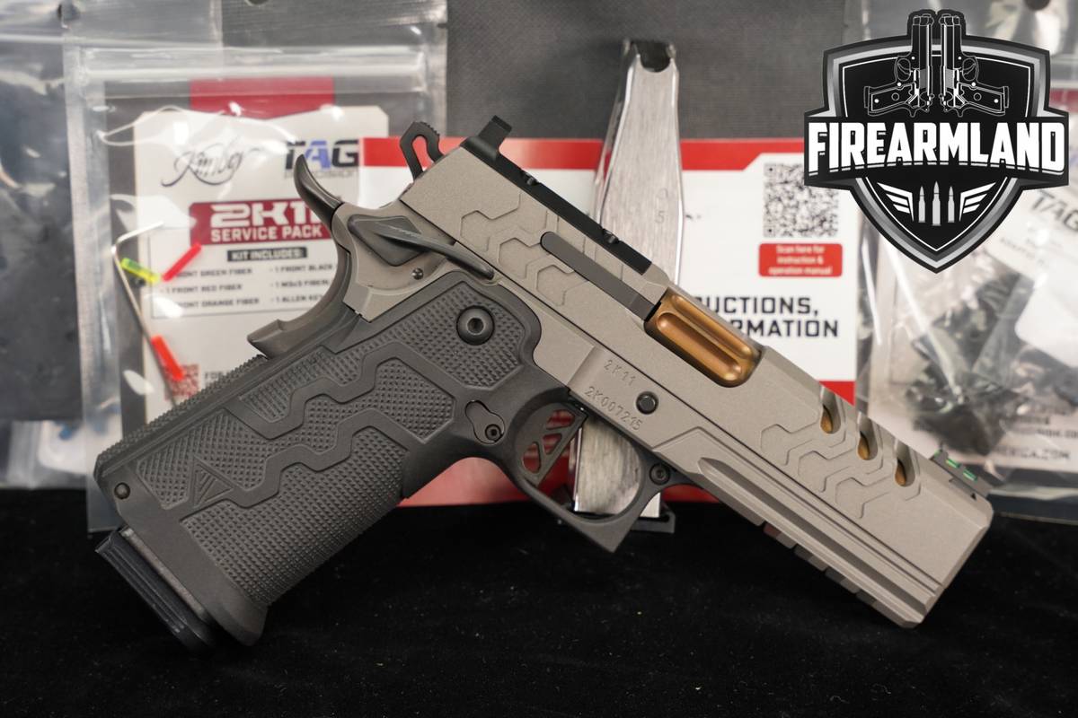 Kimber 2K11 Pro Stainless 9mm Optics-Ready 1911 4" 2011+2 MAGS & ORIG BOX