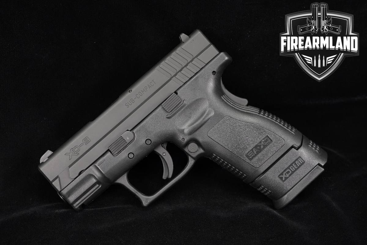 Springfield Armory XD-9 Sub-Compact 9mm 3" XD9 Defense Pistol +10 MAGS