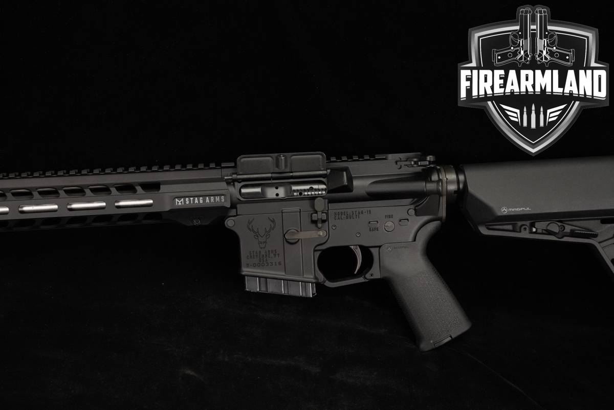 LEFT-HAND Stag Arms AR-15 5.56 NATO AR15 THREADED 18" M-LOK STAG15