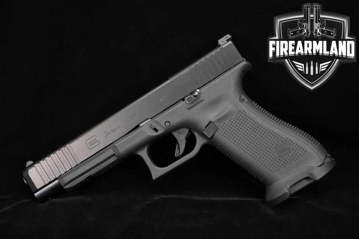 Glock 34 Gen5 MOS FS 9mm 5.31" G34 Gen 5 Match Target +2 MAGS & ORIG CASE