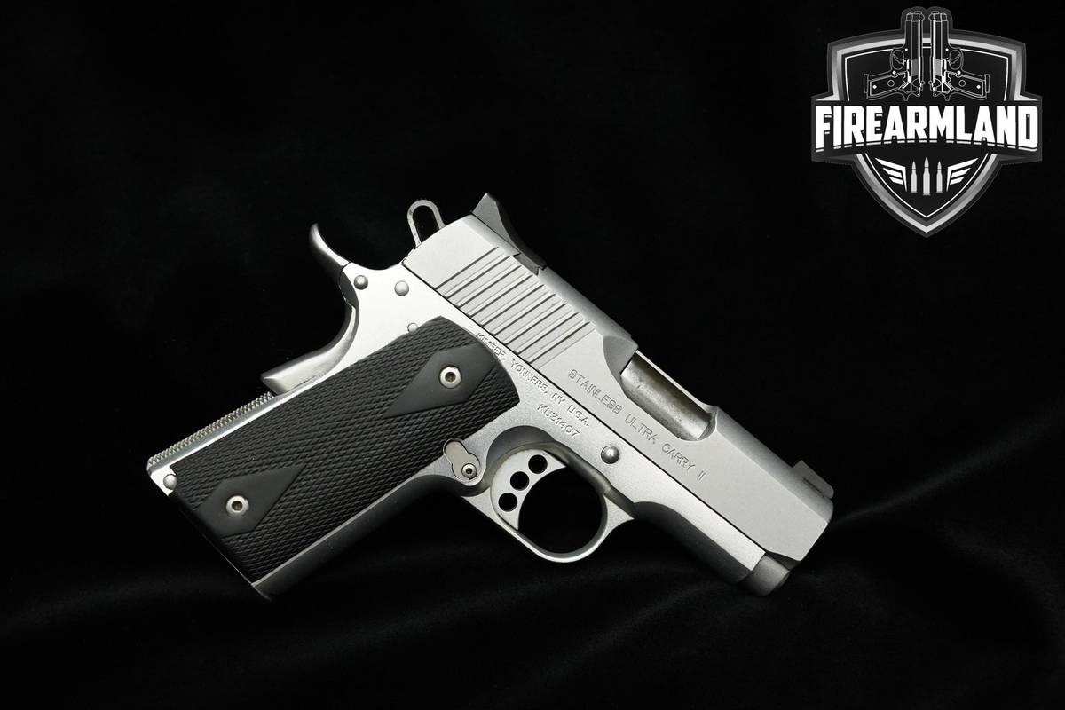 Kimber Stainless Ultra Carry II 45 ACP 3" 1911 Kimber MATCH +ORIG CASE