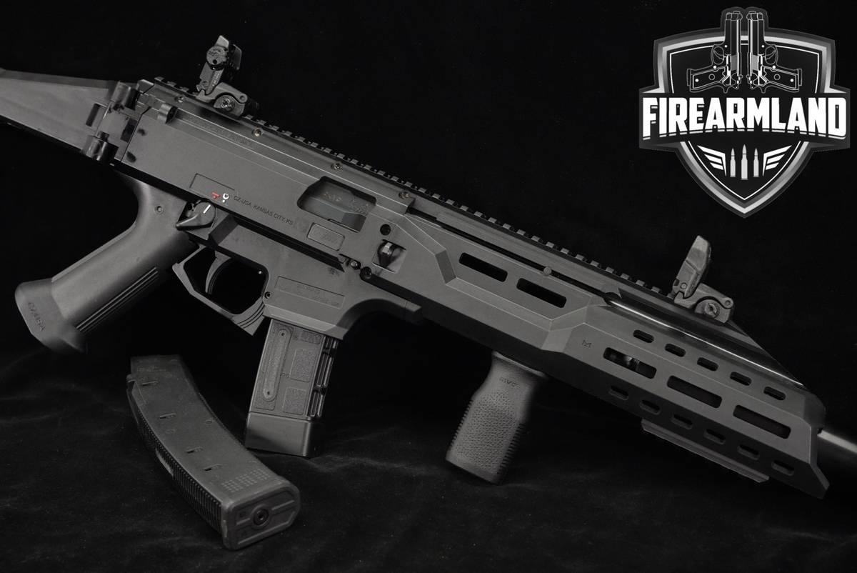 CZ Scorpion EVO 3 S1 Carbine, Faux Suppressor 9mm 16.2" +2 MAGS