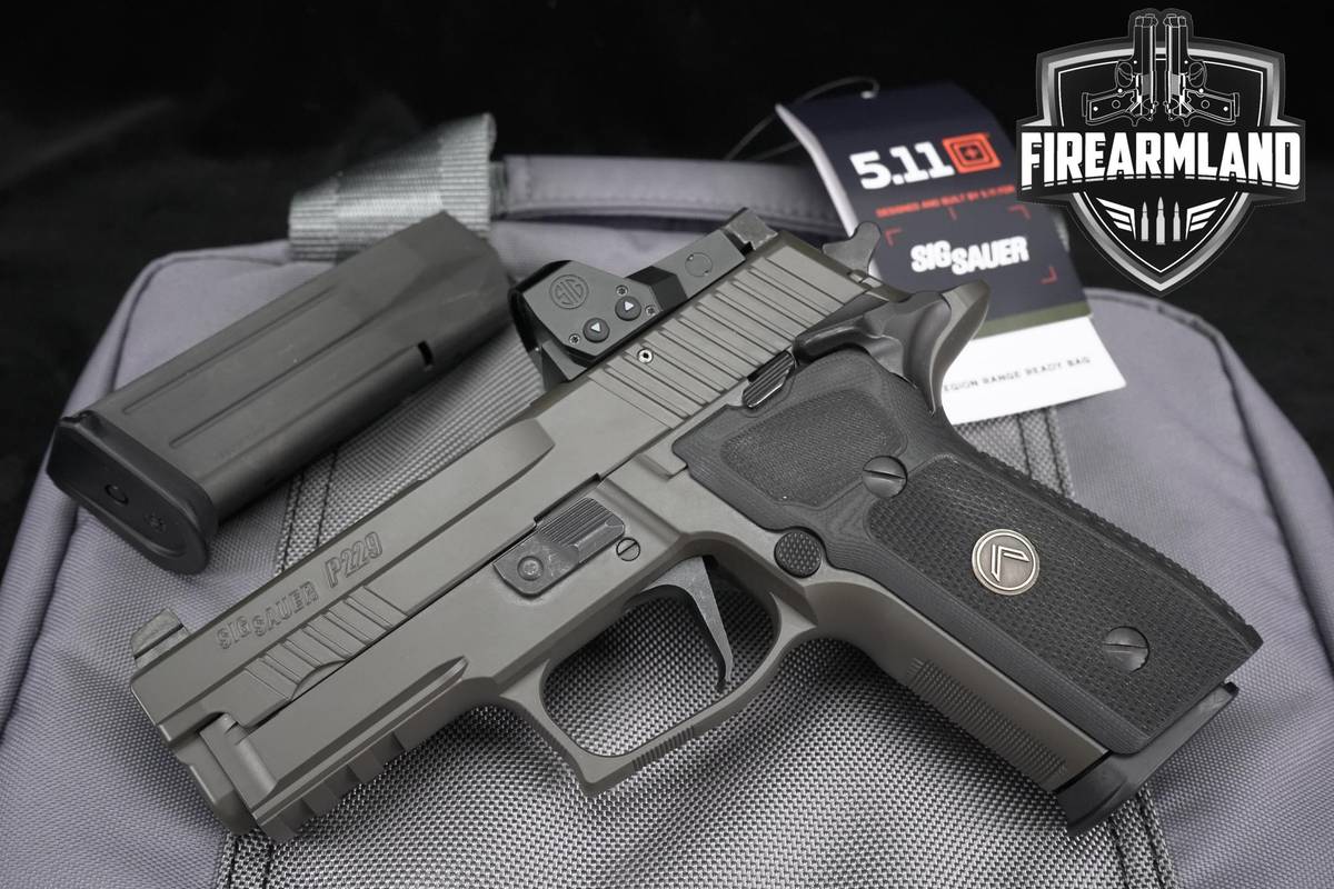 MATCH Sig Sauer P229 Legion 9mm 3.9" Gray P-229 Romeo-1 +2 MAGS & OPTIC