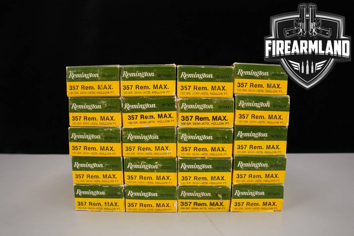 400 RDS! 357 Maximum Ammo 357Rem Max