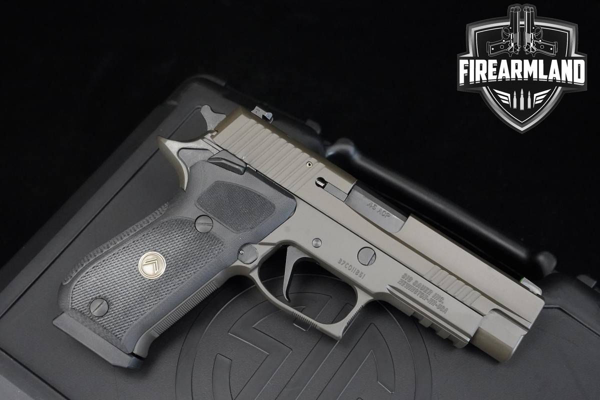 Sig Sauer P220 Legion SAO 45 ACP Sig-Sauer P220 P-220 +3 MAGS, ORIG CASE