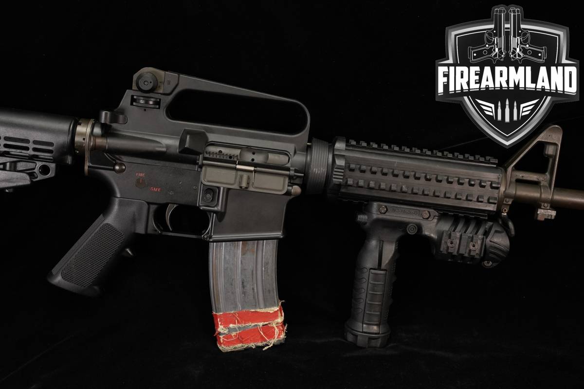 DPMS Panther Arms Model A-15 5.56 NATO AR15 16" AR A15 +FOREGRIP LIGHT