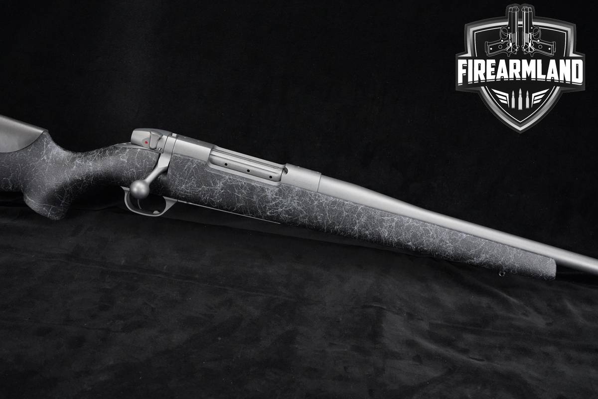 Weatherby Mark V 300 Wby Magnum 26" Stainless Composite W/ Spiderweb Finish