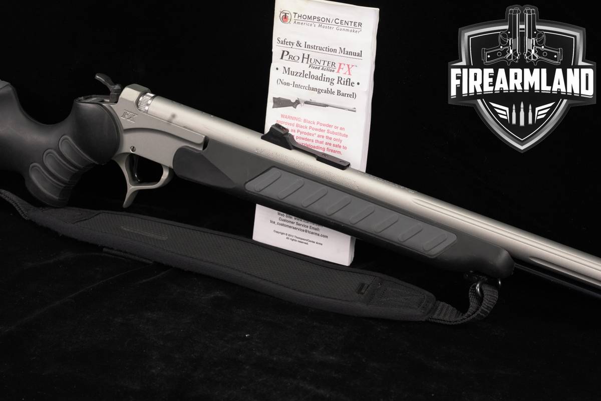 Thompson Center T/C Pro Hunter FX 50 Caliber 26 Stainless & Black TC