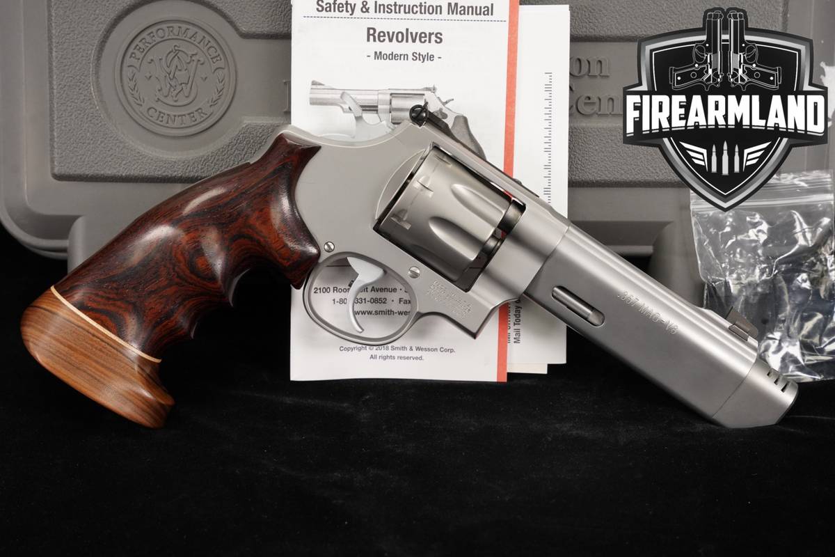 Smith & Wesson Model 627-5 Performance Center V-Comp V8 S&W +ORIG CASE