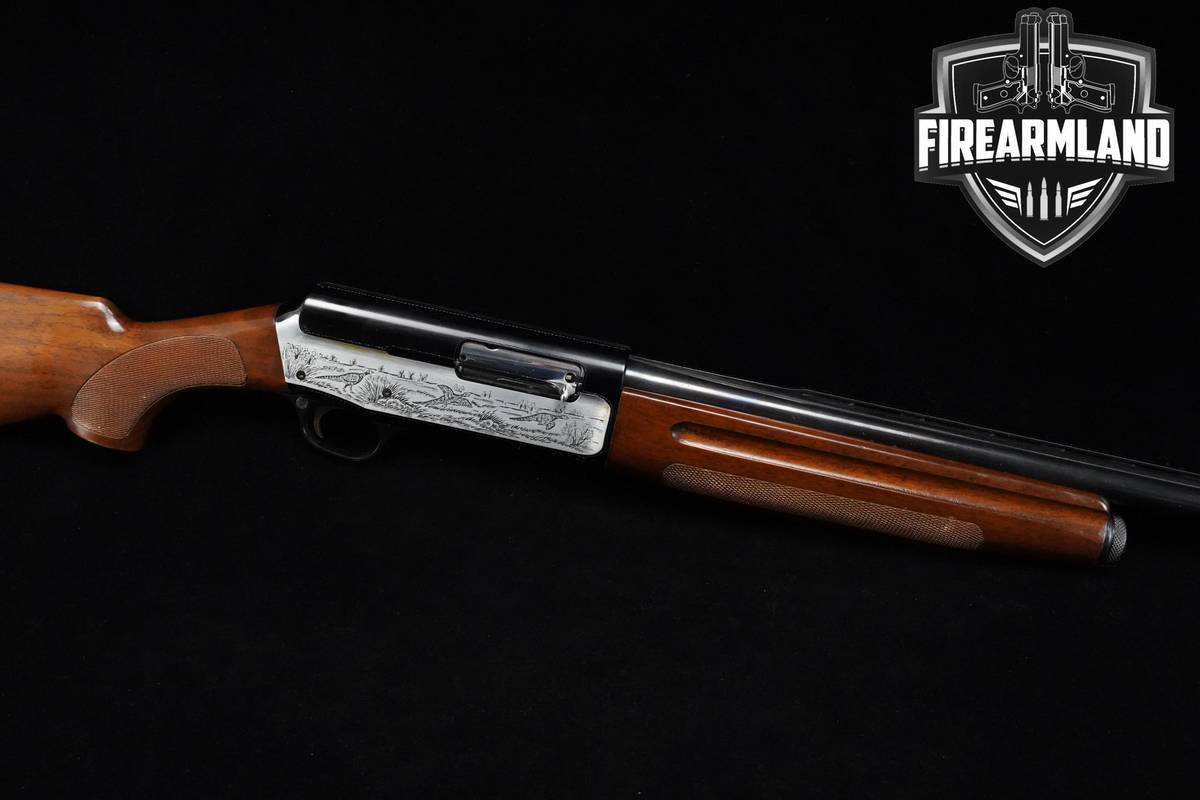 1965 Franchi 48/AL Deluxe 12-Gauge 23" Blued Franchi VENT RIB 48-AL