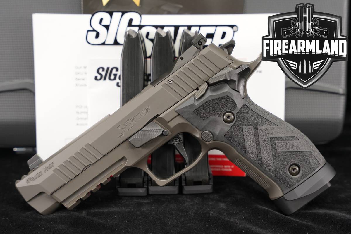 Sig Sauer P226 XFive Legion 9mm 4.4 P 226 X Five COMP +4 MAGS & ORIG CASE